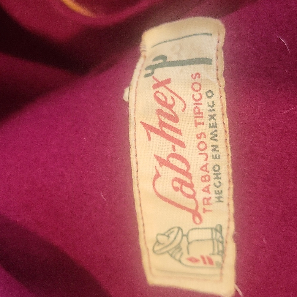 Rare and Unique Wool Mexican Tourist Souvenir Jacket - Picture 3 of 5
